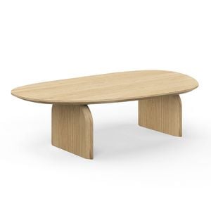 Arco Natural 130cm Oval Oak Coffee Table