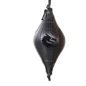 Morgan B2 Bomber Leather Floor To Ceiling Ball + Adjustable Straps