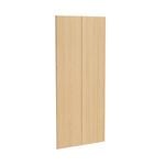 Kaboodle 900mm Oak Latte Modern Pantry Doors - 2 Pack