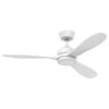 Mercator 52" White Pegasus DC Fan With Uplight