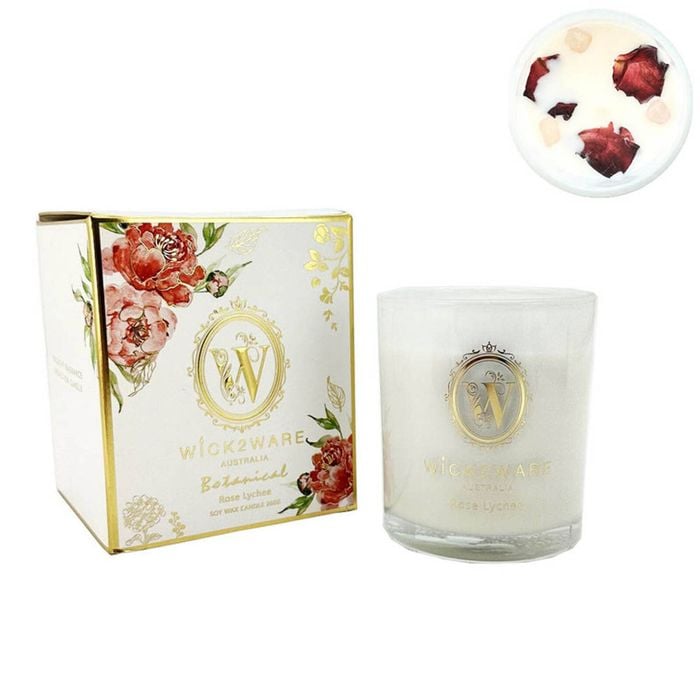 Candle SOY Jar 260g Rose Lychee