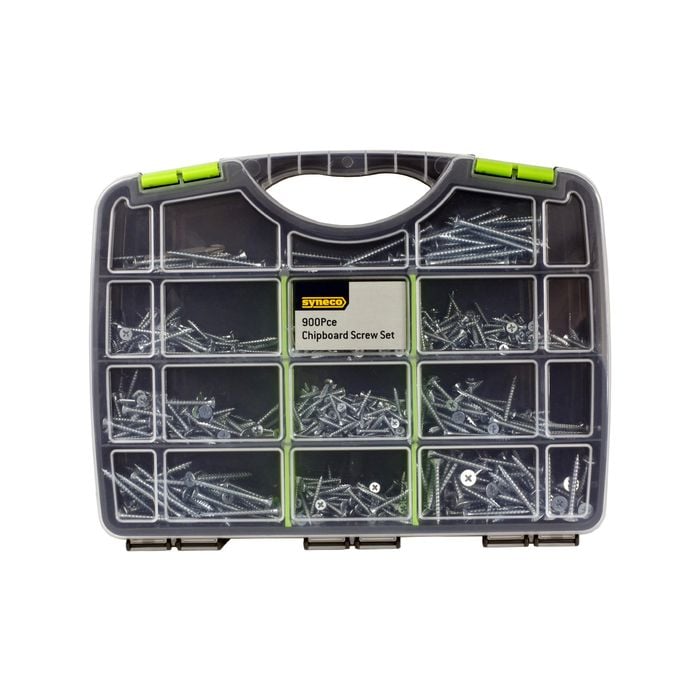 Syneco 900 Piece Chipboard Screw Set
