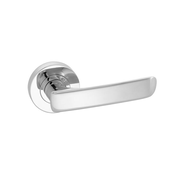 Gainsborough G1 Series Polished Steel Allure Dummy Leverset Round Rosette - Polished Steel