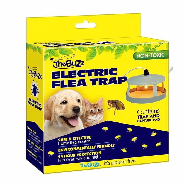 The Buzz Electric Flea Trap