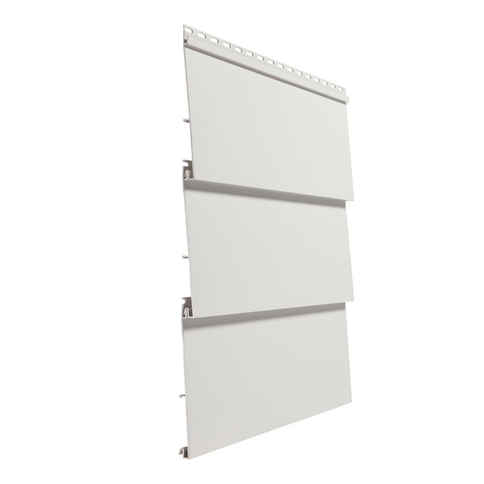 DECO 160 x 15mm Surfmist DecoClad Aluminium Weatherboard Cladding