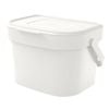 Ezy Storage 6L White Odour Filtering Compost Caddy Bin