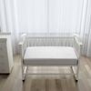 Natural Home Cotton Quilted Mattress Protector - Cot