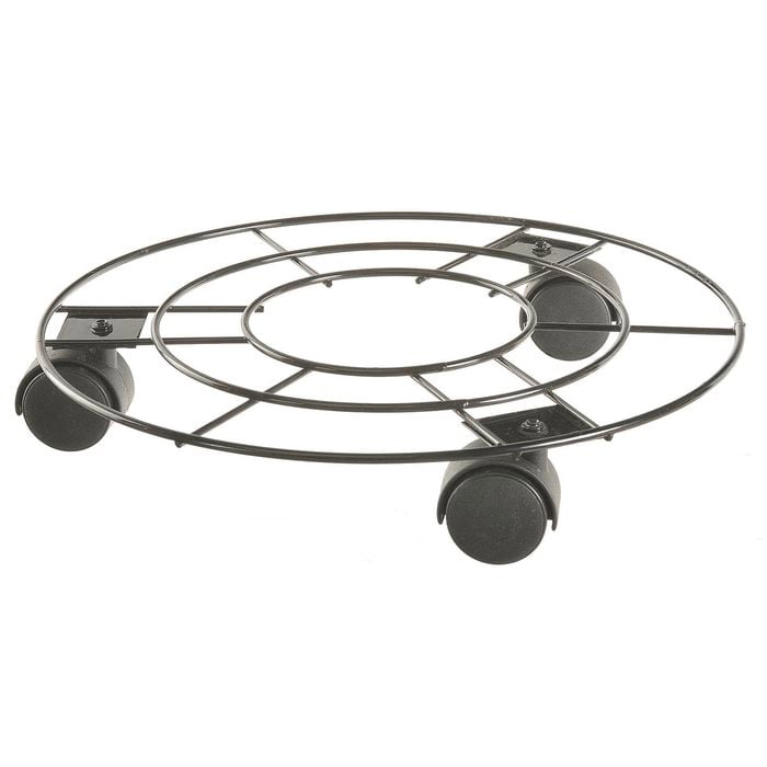 EDEN 35cm Round Pot Plant Trolley