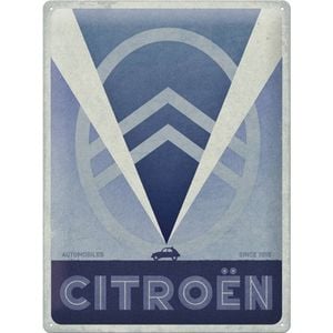 Nostalgic Art Citroën Since 1919 30x40cm Large Metal Tin Sign Home Wall Decor