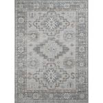 Rug Poly-Cotton Bushra Grey/Blue 160 x 230CM 