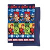 Marvel Avengers Kids Single Bed Polyester Bedspread Coverlet and Decorative Cushion Set