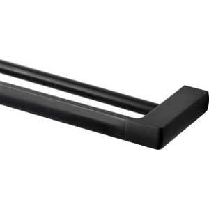 MIXX 600mm Matt Black Sandalwood Double Rail