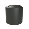 Melro Tanks 8000L Slate Grey Round Poly Water Tank