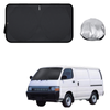 Front Windscreen Sun Shade for Toyota HiAce Commuter 1989 - 2005 - S 150x85 - Black