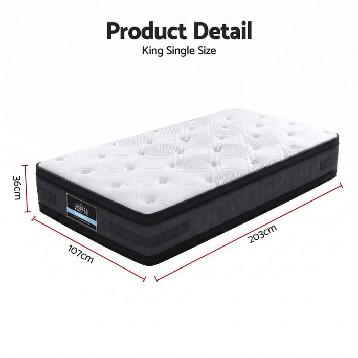 Giselle Mattress 36cm Cool Gel King Single