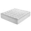 Giselle Bedding King Mattress Topper 5cm Coral Fleece