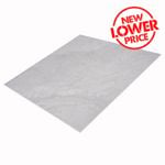 Duratile 60 x 60cm 1.08m² Light Grey Travertine Porcelain Floor - Carton of 3
