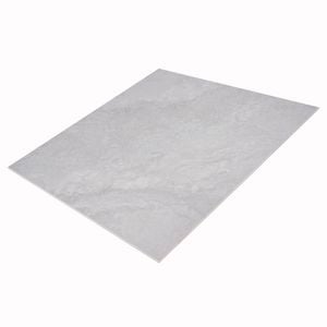Duratile 60 x 60cm 1.08m² Light Grey Travertine Porcelain Floor - 3 Carton