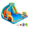 AirMyFun Kids Inflatable Pool Water Park Slide Cannon Splash Castle Outdoor Toys 427X374CM