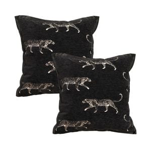 SOGA 2X 45cm Leopard Print Throw Pillows