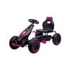 Kahuna G18 Kids Ride On Pedal Go Kart - Rose Pink