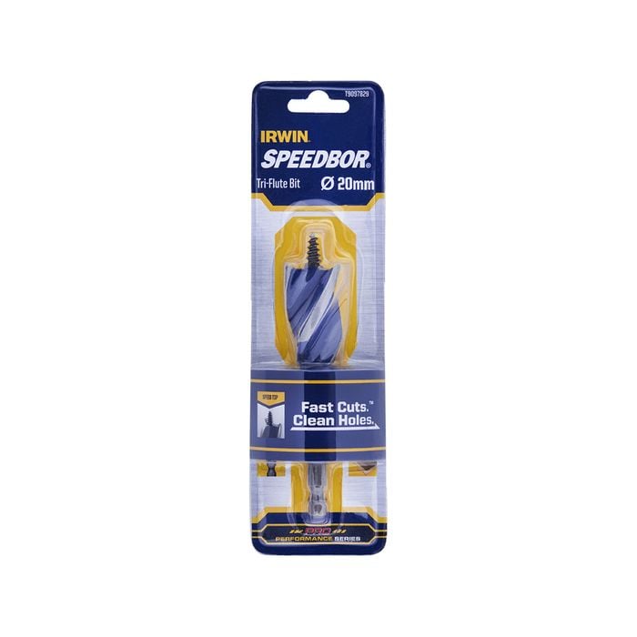 IRWIN 20 x 101mm Speedbor Max Speed Tri-Flute Bit
