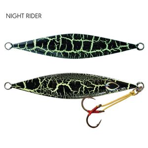 Black Magic Flipper Jig 100g Slow Pitch Fishing Jig Night Rider