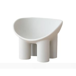 MIUZ Roly Poly Chair Lounge Chair Replica Chair Designer Modern Seat [White]