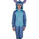 Stitch Deluxe Kids Blue Disney Onesie Costume - 9-10