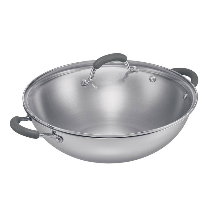 Raco Reliance Stainless Steel Induction Covered Wok 32cm