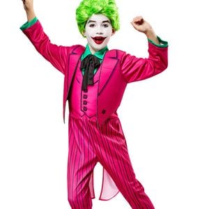 The Joker Boys 1966 Batman Villain Costume - Large