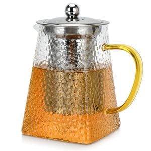 Teapot 700ml With Stainless Steel Filter - Borosilicate Glass