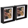 Nicola Spring 5 Piece 8 X 8 3d Shadow Deep Box Photo Frame Set - Craft Display Picture Frame With 6 X 6 Mount