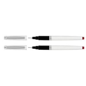 2pc Artline Signature 0.4mm Tip Refillable Fine Writing Pen School/office Red
