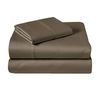 Bloomington 310TC Fusion Cotton Percale Sheet Set Mushroom Single