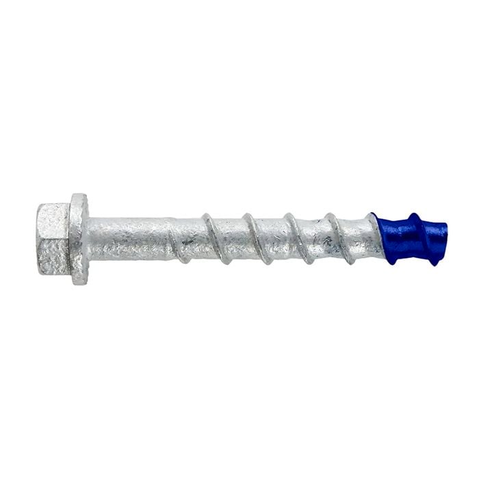 DeWALT 8 x 75mm Blue Tip Galvanised Hex Screw Bolt - 4 Pack
