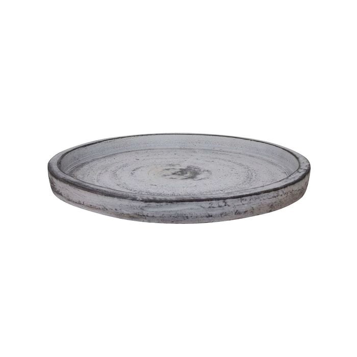 Northcote Pottery 35cm Antique White Cafestyle Saucer