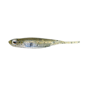 Fish Arrow Flash J 1" Finesse Soft Plastic Fishing Lure 39 Riservoir Shad / Silver