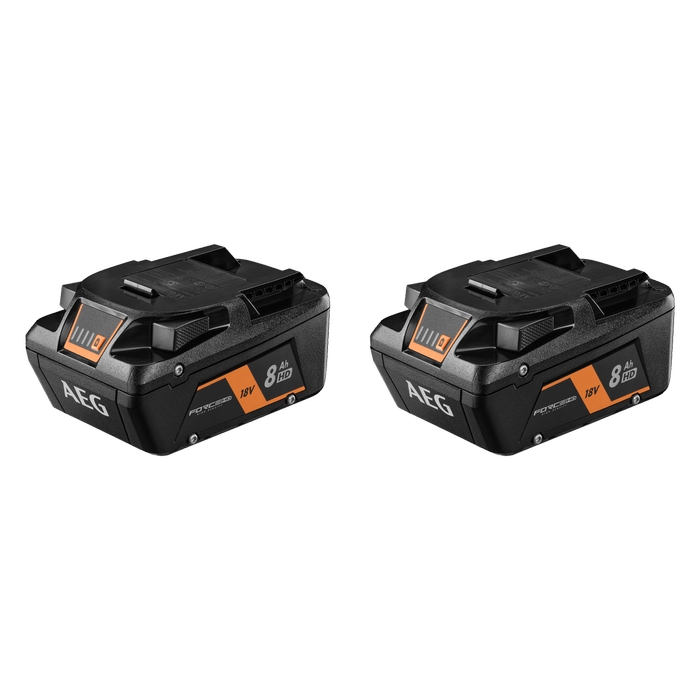 AEG 18V 8.0Ah FORCE HD Twin Battery Pack