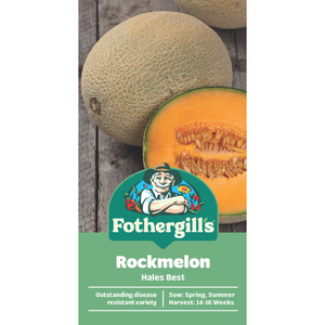 Fothergill's Hales Best Rock Melon Vegetable Seeds