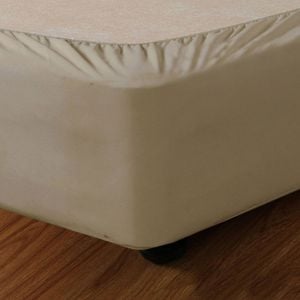 Apartmento Stretch Valance Flax (Latte) Single