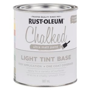 Rust-Oleum 887ml Light Tint Base Chalked Ultra Matt Paint