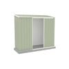 Absco Sheds 2.26 x 0.78 x 1.95m Pale Eucalypt Ezislider Single Sliding Door Garden Shed
