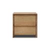 Owen Tasmanian Oak Light Smoke Finish Bedside Table