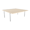 Absco Structures 5.5 x 5.5 x 2.37 Classic Cream Double Skillion Carport