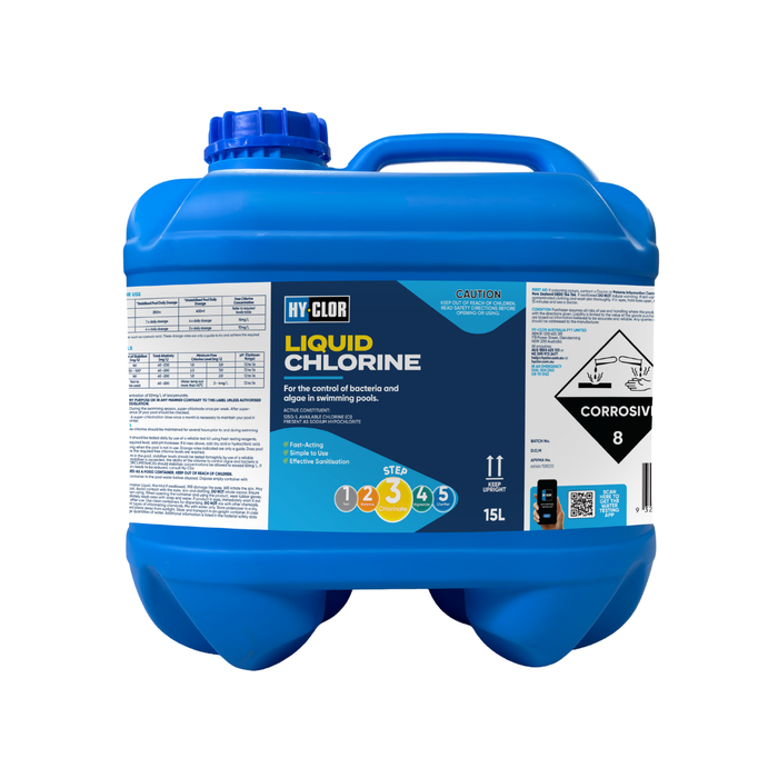 Hy-Clor 15L Liquid Chlorine Exchange