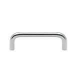 Prestige 96mm Satin Chrome D Cupboard Handle