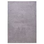 Misurni 160x230cm Silver Fractal Rug