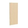 Kaboodle 900mm Honey Oak Modern Pantry Doors - 2 Pack