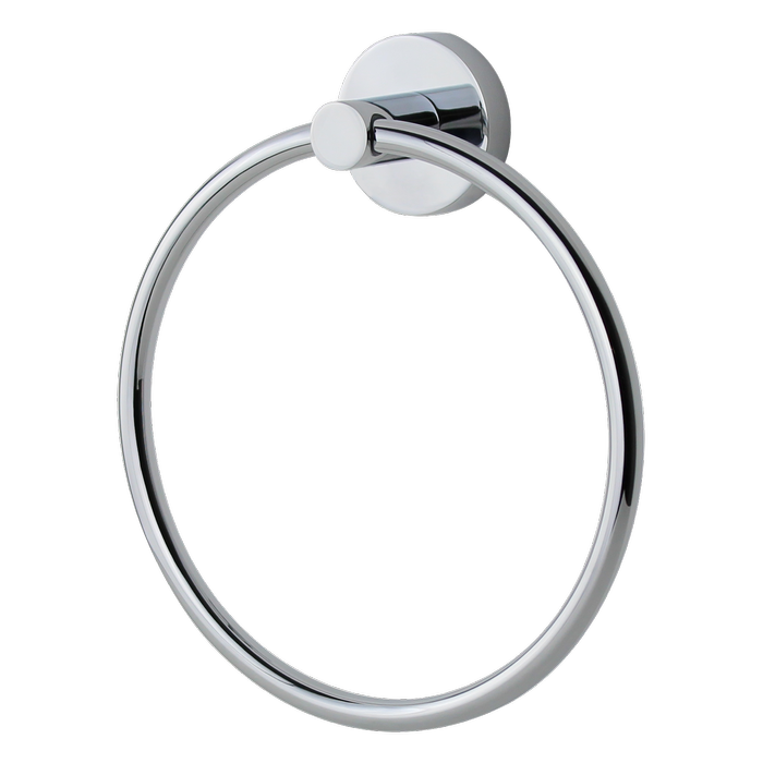 MIXX Chrome Chia Round Towel Ring